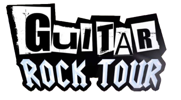 Guitar Rock Tour title screen for Nintendo DS